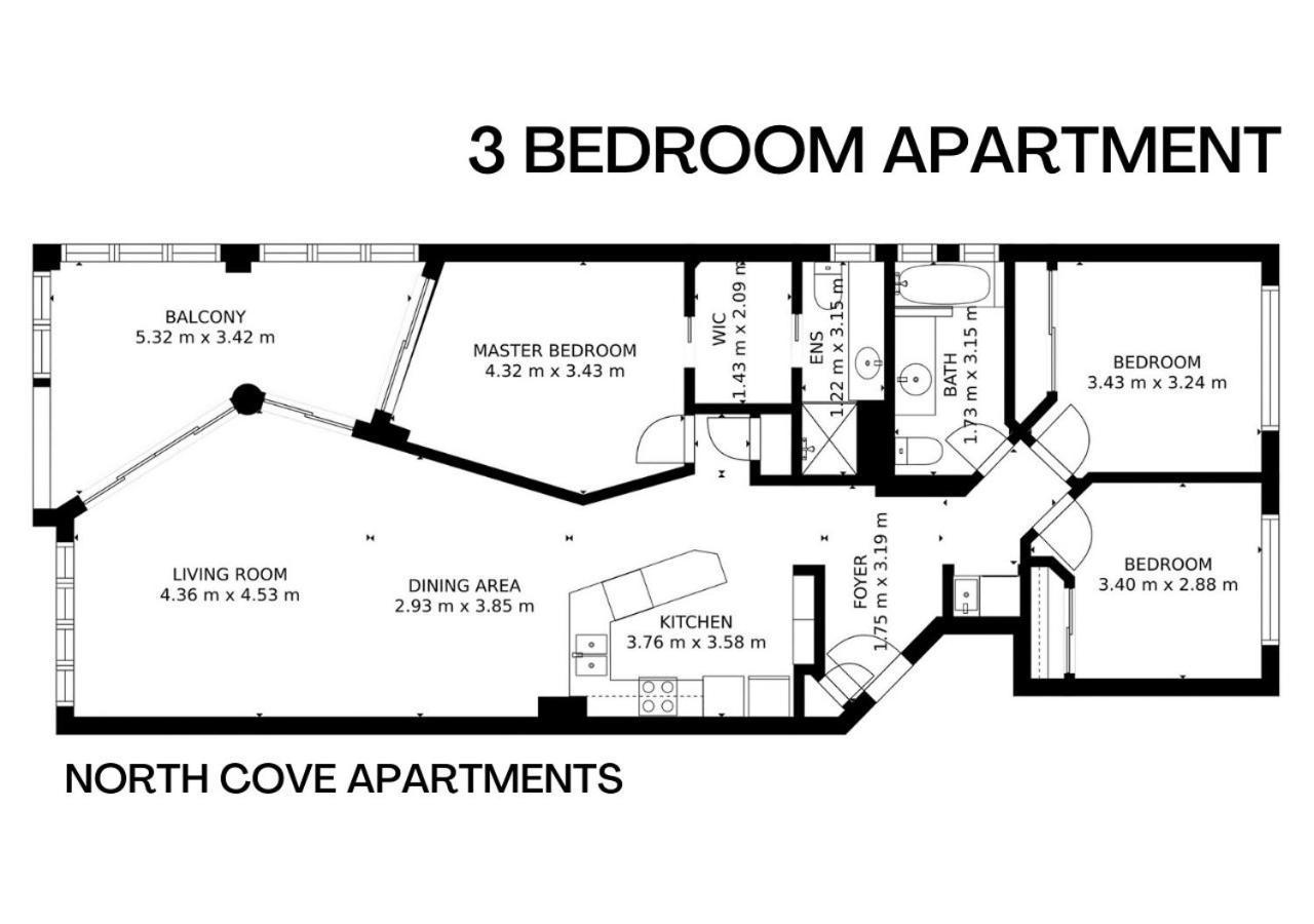 North Cove Waterfront Suites Cairns Szoba fotó